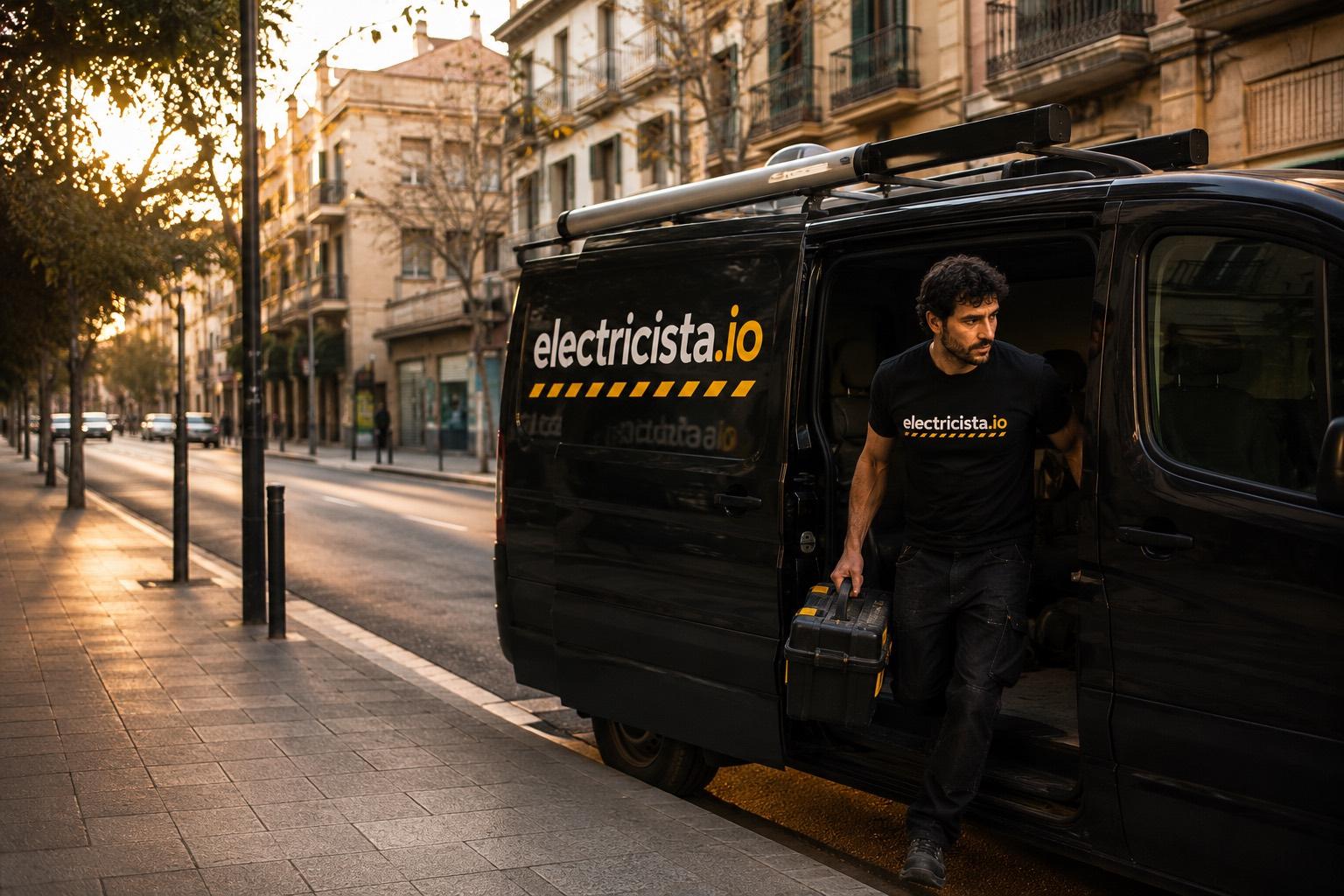 Electricista de electricista.io trabajando en Eixample